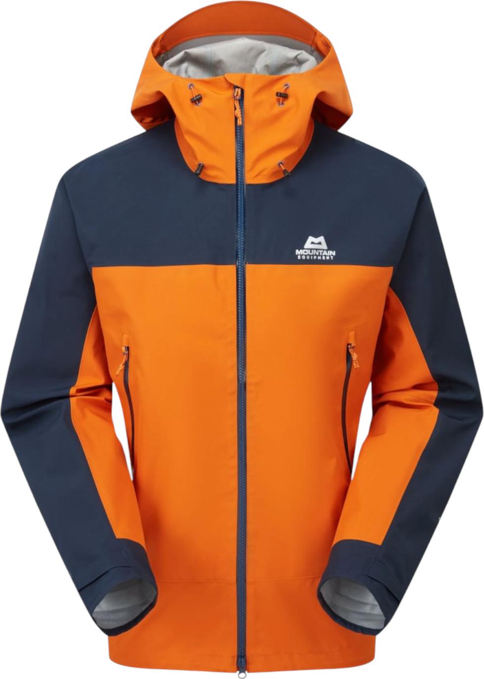 MOUNTAIN EQUIPMENT Saltoro Herren Hybrid Jacke mit Gore-Tex orange L