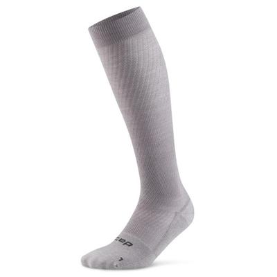 CEP - Core Flight Socks Tall 2.0 - Kompressionssocken IV | EU 43-46 grau
