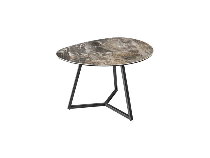 Keramik Couchtisch „Marvin“, verschiedene Grössen Marmoroptik Taupe Invicta Interiors