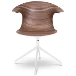 Infiniti Stuhl Loop 3D Wood Holz Braun Walnuss