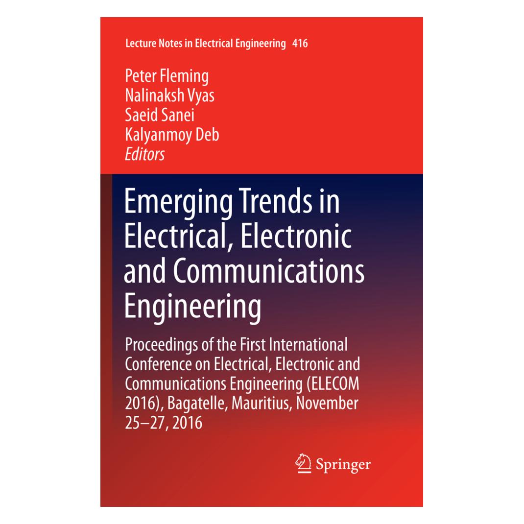 Springer Emerging Trends in Electrical, Electronic and Communications Engineering (Englisch, Softcover, Kalyanmoy Deb, Nalinaksh Vyas, Peter Fleming, Saeid Sanei) (55998682)