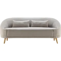 Sofa Jannike Grau Velours