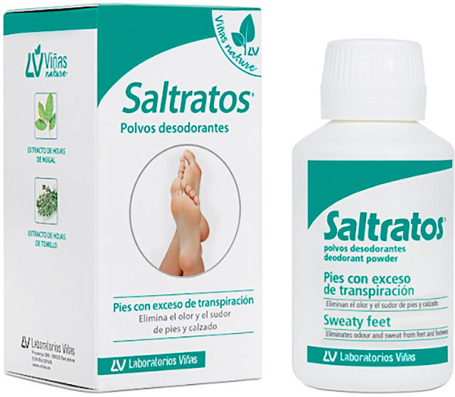 Saltratos Pieds Avec Excès De Transpiration déodorant en poudre 50 gr