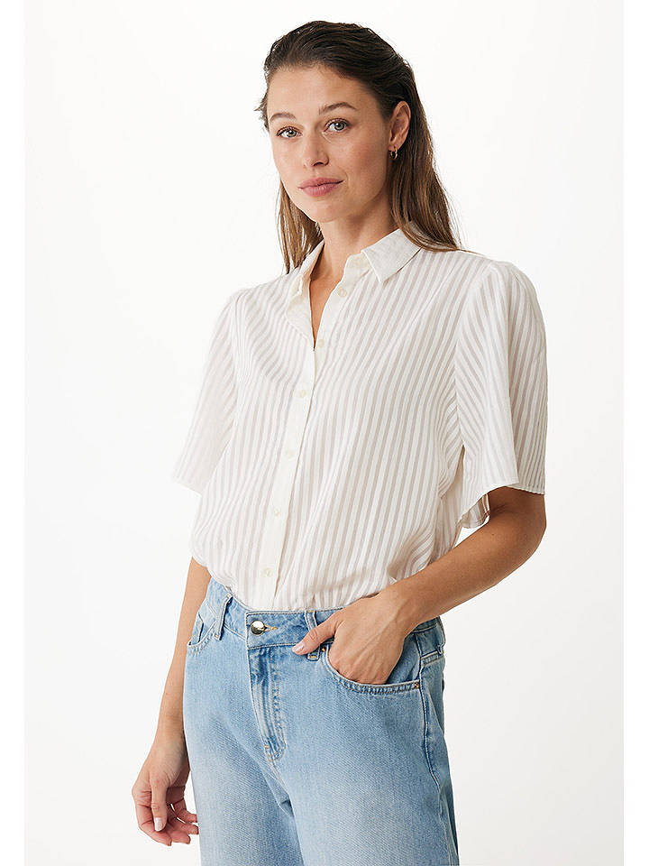 Mexx Bluse in Weiß - 38