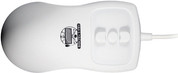 Man & Machine Petite Mouse USB Type-A muis voor rechtshandigen en linkshandigen, wit