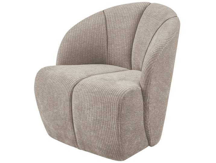 Livetastic Sessel Mojo, Sand, Kunststoff, 68x75x77 cm, Made in EU, Sitzfläche 360° drehbar, Wohnzimmer, Sessel, Sonstige Sessel