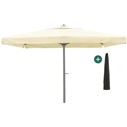 + 10 % Kassenrabatt | Shadowline Java Sonnenschirm 400x400 cm