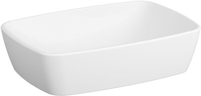 VitrA Shift Aufsatzschale 7075B003-0016 55x38cm, ohne Überlauf/Hahnloch, weiß hochglanz