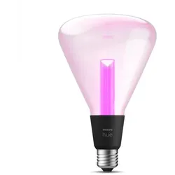 Philips Hue  Triangle – Smarte Lampe E27  - schimmert in einem brillanten Farblicht