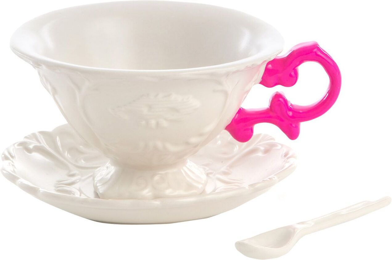 Seletti Taza y tacita Unisex Fucsia -- Unisex