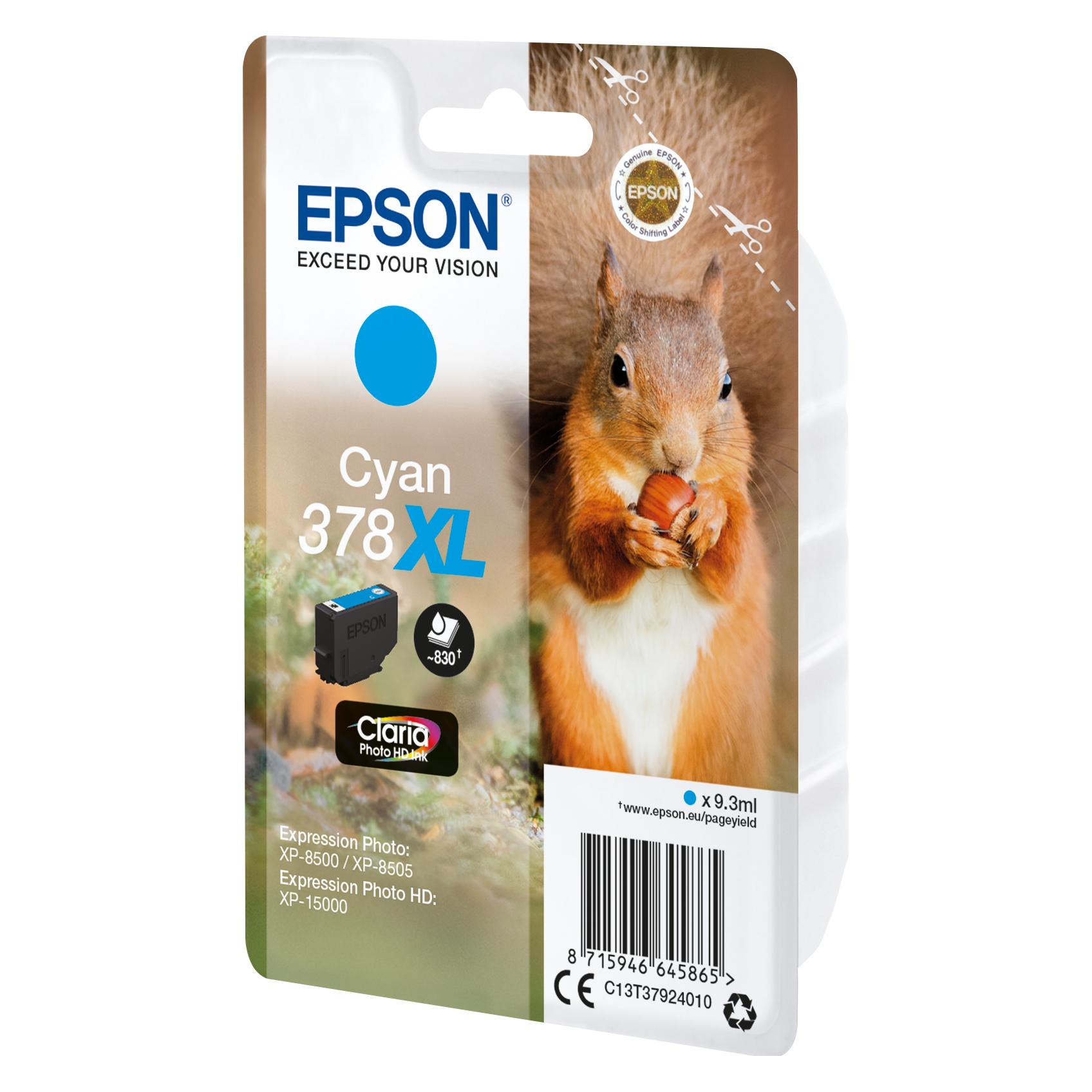 Epson 378XL Claria Photo HD (C) (C13T37924010)