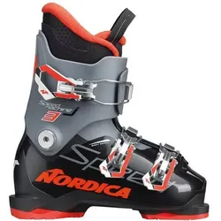 NORDICA Jungen Skischuh SPEEDMACHINE J 3, Größe 21,5 in Schwarz Schwarz