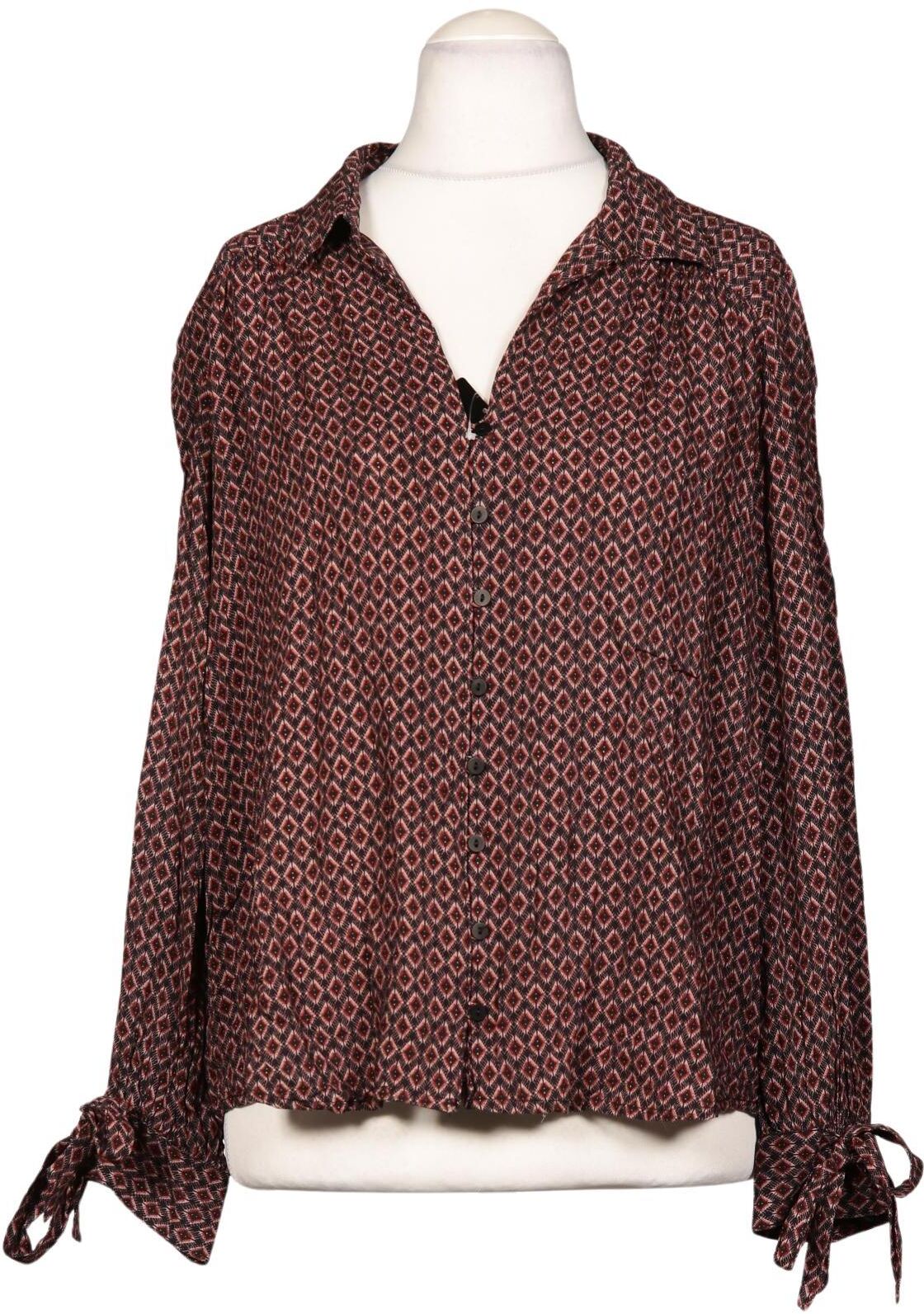 Uno Piu Uno Damen Bluse, Mehrfarbig, Gr. M, Viskose - Second Hand