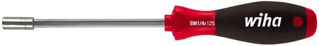 Wiha Tournevis avec porte-embout SoftFinish® magnétique 1/4