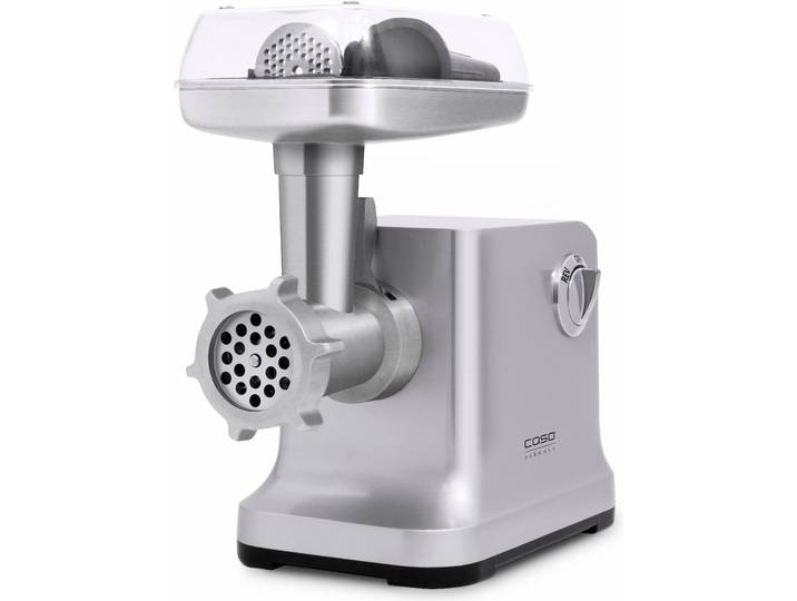 CASO Fleischwolf FW2000 , silber (silberfarben), B:37cm H:35,5cm T:18cm, Zerkleinerer, Fleischwolf