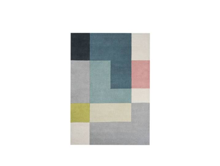 Linie Design Ometri Teppich Lime, 170 x 240cm, lime, 170 x 240cm