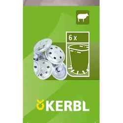 Kerbl Ersatzventil für Eimer 271, 272 6er Pack - 275/6