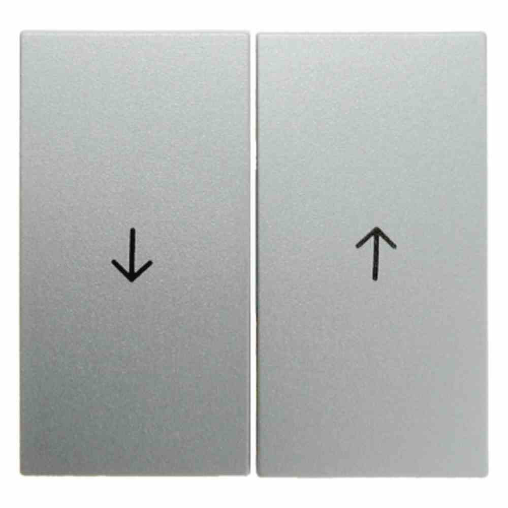 Berker 16251404 Thermoplast Aluminium 10 stuks