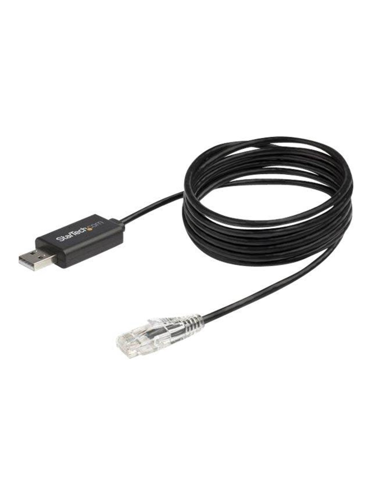 StarTech.com 6 ft. / 1.8 m Cisco USB Console Cable - USB to RJ45 - 460Kbps - serial cable - 1.8 m - black - Schwarz - 1m