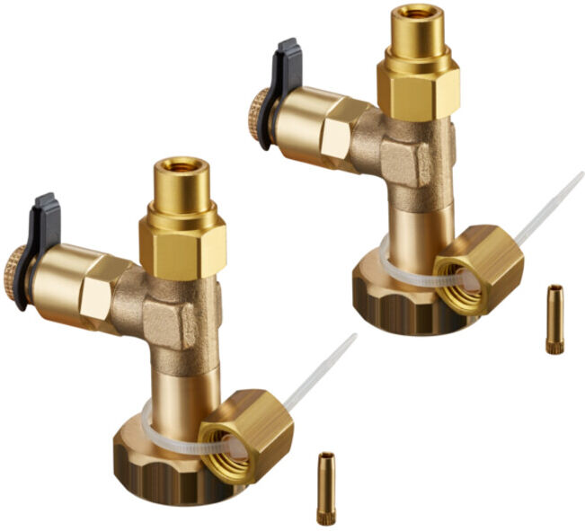 OV Adaptateur de mesure double pour mesure de pression différentielle sur régulateur Hydromat ; Oventrop (1060299)