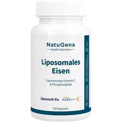 LIPOSOMALES Eisen+Vitamin C vegan Kapseln 48,99 g