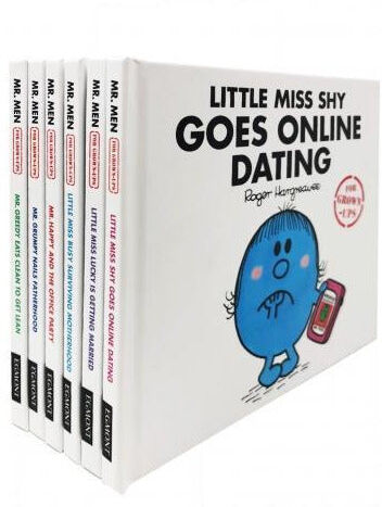 Egmont Mr Men And Little Miss Grown Ups - 6 Books Set By Roger Hargreaves