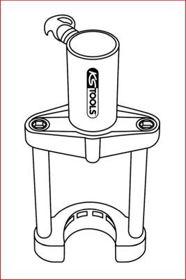 Ks Tools Ein-/auspresswerkzeug-Satz 4400555