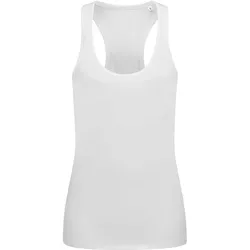Stedman Damen 'Bird eye' Sport Shirt ärmellos Tank Top ST8540 white L
