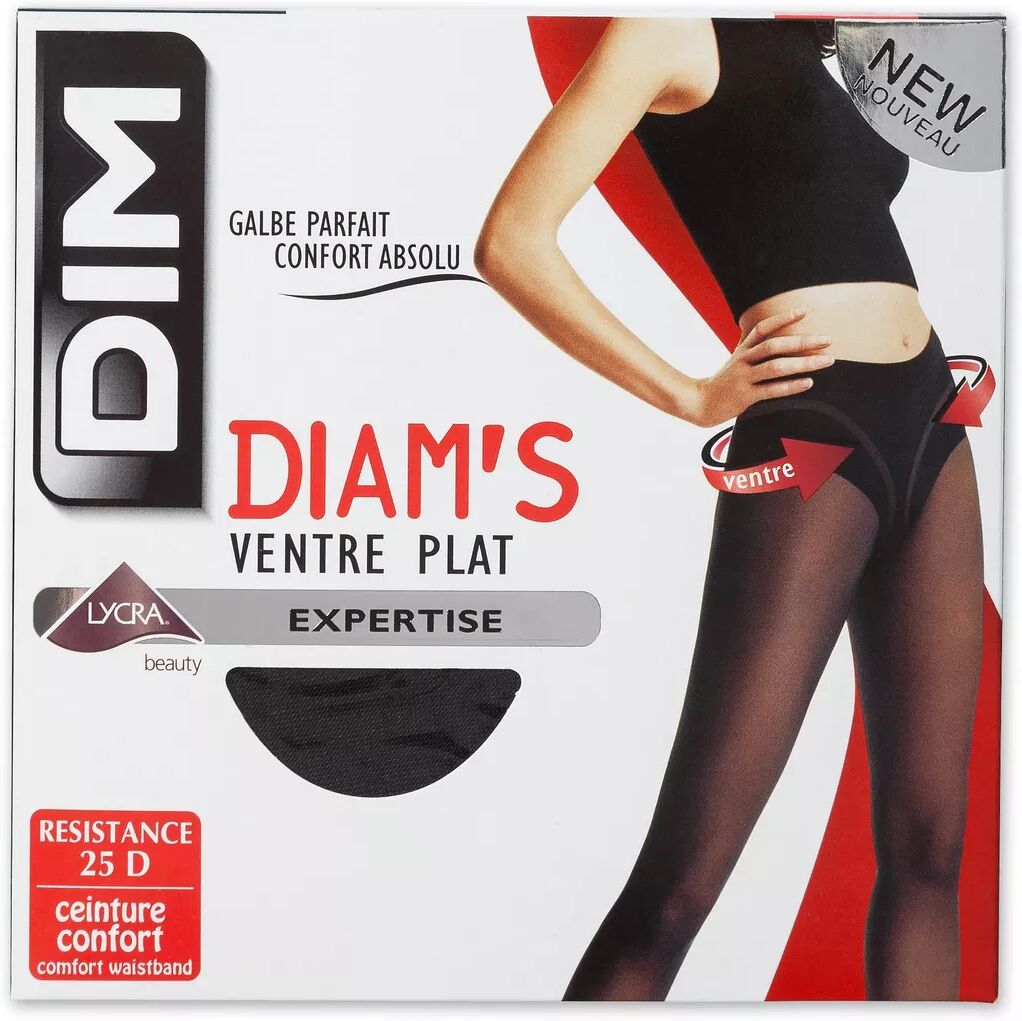 Dim - Strumpfhose, 25 DEN, für Damen, Black, Größe II