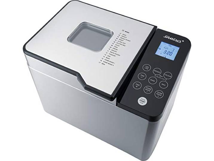 Steba Broodbakmachine BM 2, 17 automatische programma's, o.a. voor glutenvrij brood, individueel programma