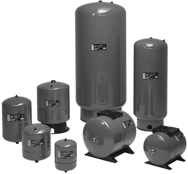 Grundfos Accessoires pour surpresseur Vase d'expansion membrane DT5-200 PN10 DN50 (96870280)