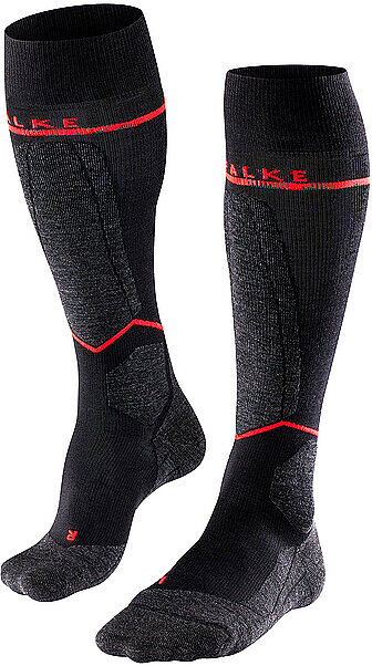 FALKE Herren Skistrümpfe SK4 Energizing Light schwarz   46-48 M