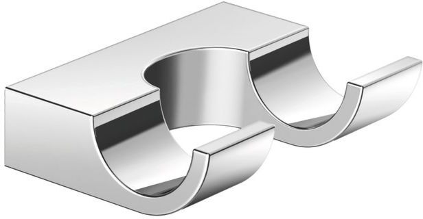 Hewi System 800 Doppelhaken 8009006040 chrom, 5 cm