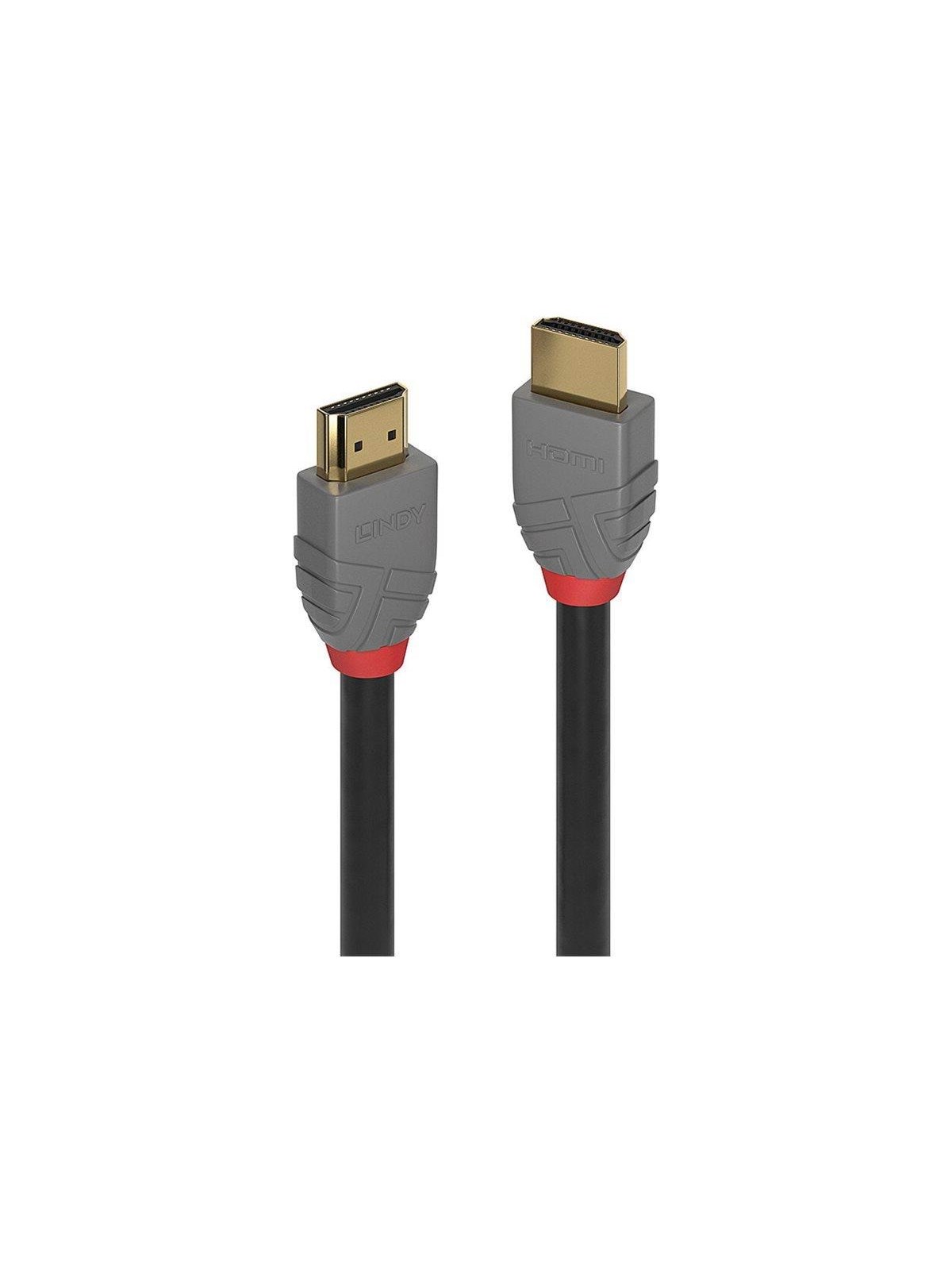 Lindy Anthra Line HDMI cable with Ethernet - 2 m