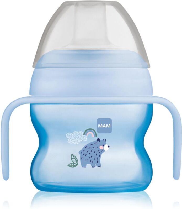 MAM Starter Cup tasse d’apprentissage avec poignées Blue 1 pcs