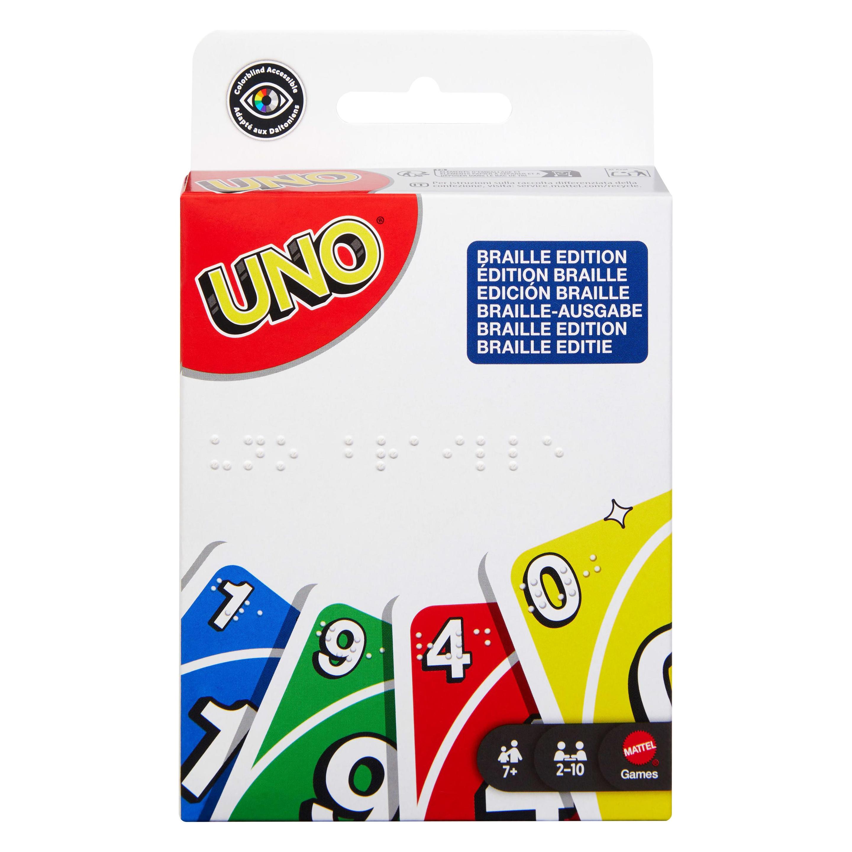 0 UNO Braille (Multilingual, 2 - 10 Spieler) (JMK87)