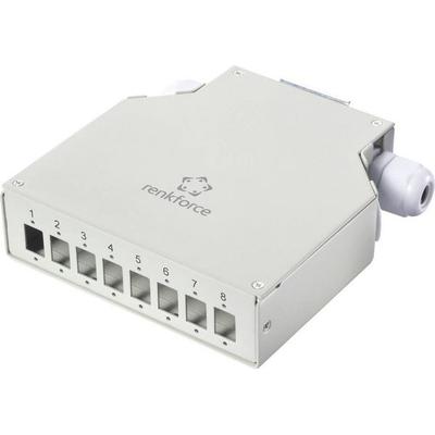 Renkforce RF-7187896 LWL-Spleißbox 8 Port Unbestückt