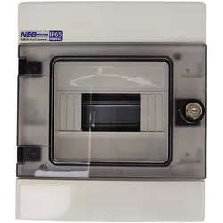 Aufputz-hermetische Verteilerkasten RH-6/Z 1x6 Elektro-Plast 36.4