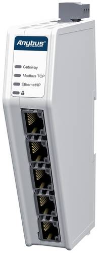 Anybus ABC3207 Schnittstellen-Wandler Modbus-TCP, Ethernet/IP, Gateway 24V DC/AC 1St.
