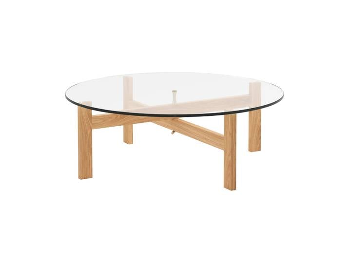 MOEBE Moebe Round Couchtisch Ø88 cm Eiche