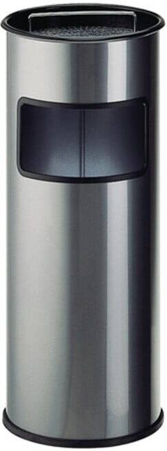 Cendrier combiné D.270xH640mm anthracite rond tôle en acier WESCO (15060160)