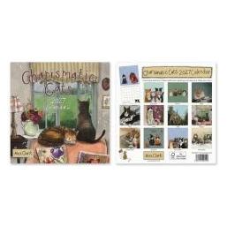 Alex Clark Art Katzen-Wandkalender 2027 (78544996)