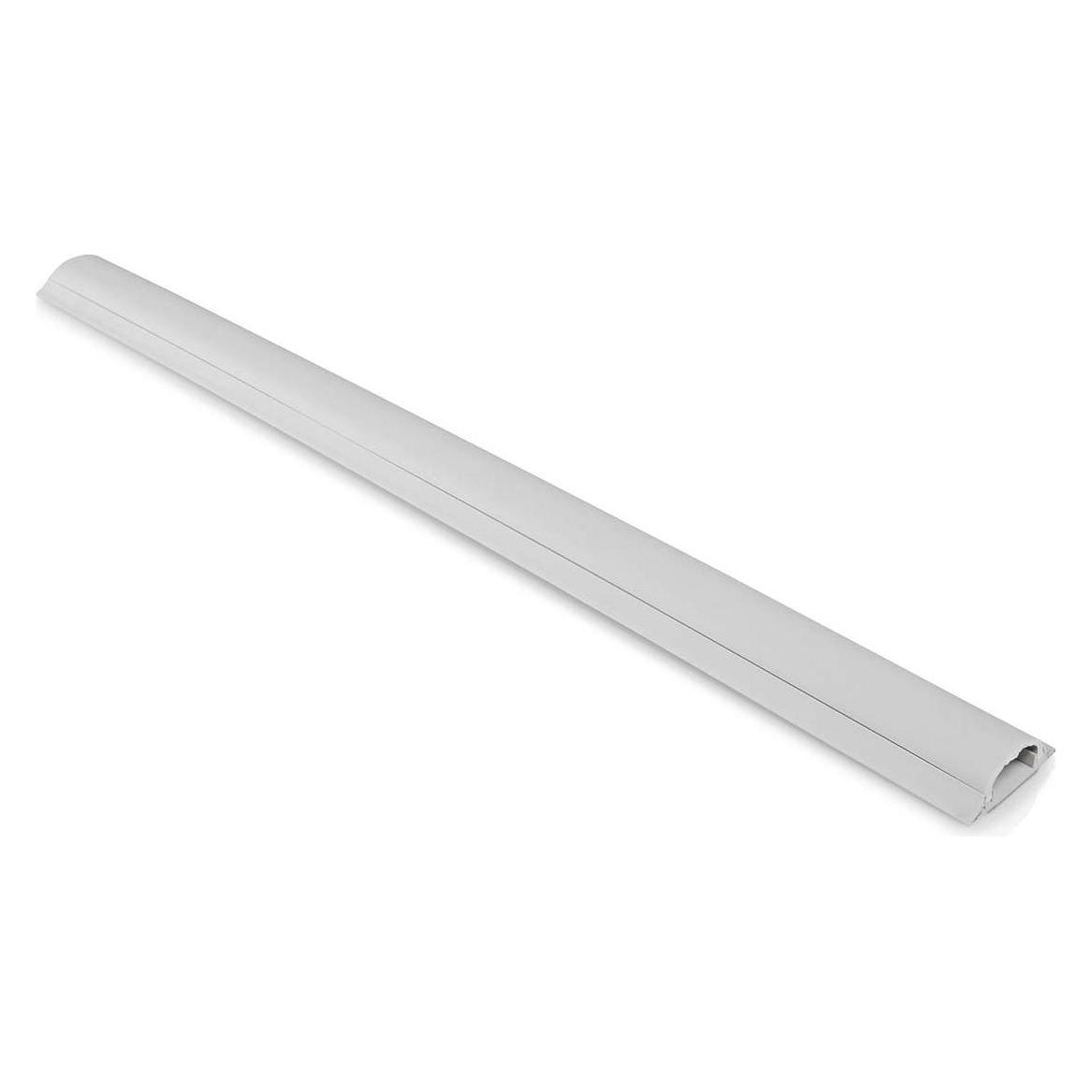 Nedis Kabelmanagement | Röhre | 1 Stück | max. Kabeldicke: 16 mm | PVC | Weiss (Kabelkanal) (CMDT4516WT500)