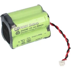 Notleuchten-Akku 4,8V 400mAh NiMH F2x2 Molex 51021 NIMH4804Q