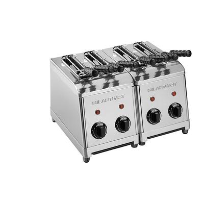Gastronoble MILANTOAST-Toaster mit 4 Edelstahlzangen 220-240 V 50/60 Hz 2,68 kW
