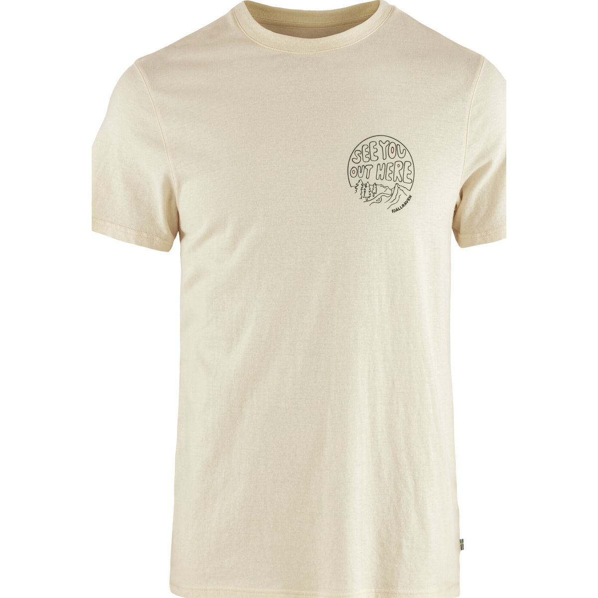 Fjällräven Hemp Blend Out Here T-shirt M chalk white (113) XS F12600265-113-XS