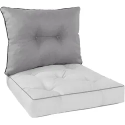 Aspero, Sitzkissen, 2 Rückenkissen 40x50 cm Verdun - 9970 (50 x 40 cm)