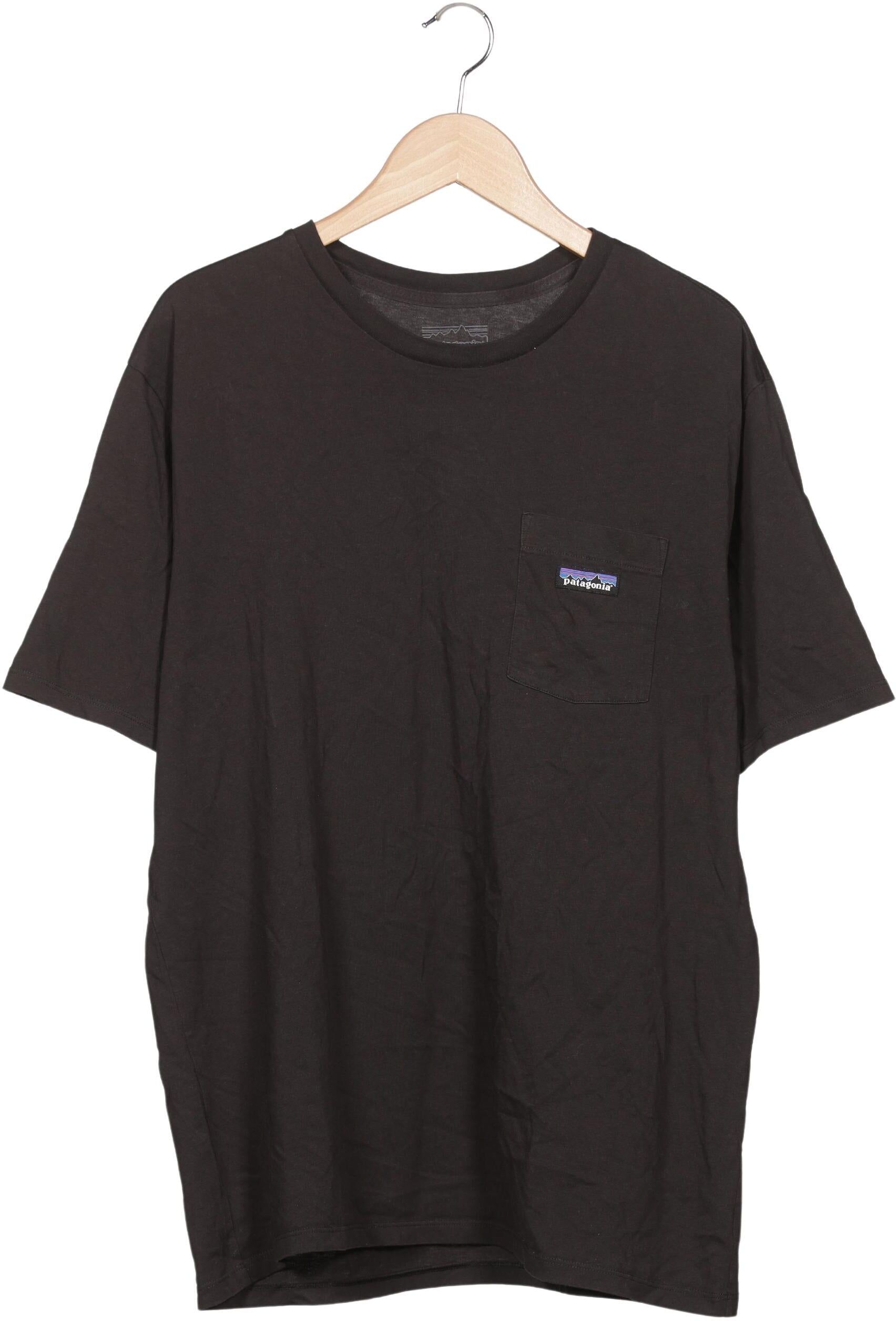 patagonia Herren T-Shirt, Braun, Gr. L, Baumwolle - Second Hand