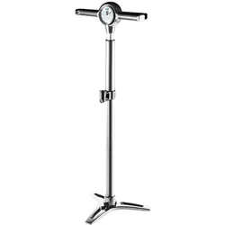 Crankbrothers Klic Standpumpe, analoges Manometer, silver