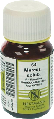 NESTMANN Pharma GmbH MERCURIUS SOLUBILIS F Komplex Nr.64 Tabletten 120 St 04484489